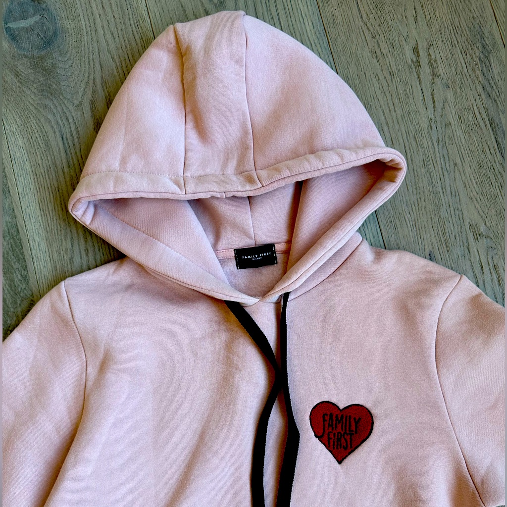 Family First Milano, Pink Hoodie